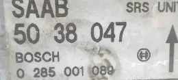 0285001089 блок управління airbag (srs) Saab 9-3 Ver2 2003