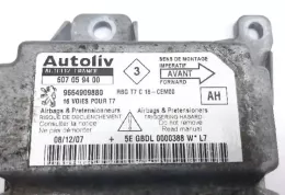 9664909880 блок управління airbag (srs) Peugeot 308 2008