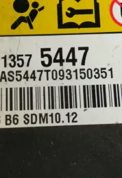 AS5447T09315035 блок управління airbag (srs) Opel Insignia A 2008