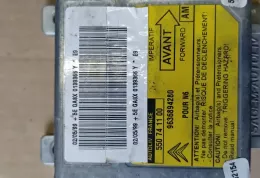 550741100 блок управления AirBag (SRS) Citroen Xsara 2000