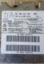 9678691780 блок управления AirBag (SRS) Citroen DS5 2015