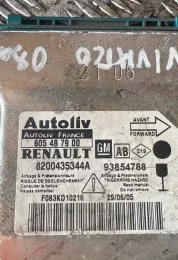 93854788 блок управління airbag (srs) Opel Vivaro 2009