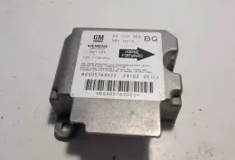 BGS0576302Z блок управління airbag (srs) Opel Zafira A 2001