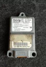 55066100 блок управления AirBag (SRS) Peugeot 206 1999
