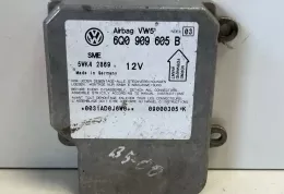 6Q090605B блок управления AirBag (SRS) Volkswagen PASSAT B5.5 2002
