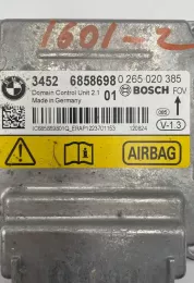 0265020385 блок управління airbag (srs) BMW 3 F30 F35 F31 2014