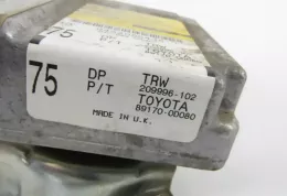 891700D800 блок управління airbag (srs) Toyota Yaris 2003
