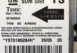 YST0185284H блок управління airbag (srs) Opel Meriva A 2003