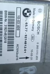 0285010255 блок управления AirBag (SRS) BMW 3 E92 E93 2008