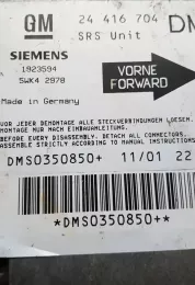 DMS0350850 блок управління airbag (srs) Opel Zafira A 2002