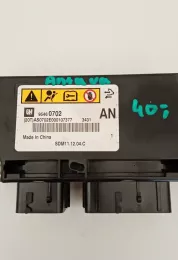 AS0702E000107377 блок управління airbag (srs) Opel Antara 2010