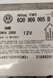 6Q0909605B03 блок управління airbag (srs) Volkswagen PASSAT B5 1997