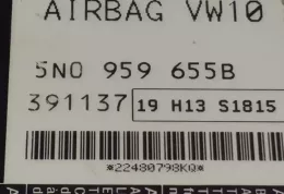 391137 блок управління airbag (srs) Volkswagen Tiguan 2009