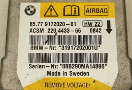 65779172020 блок управления AirBag (SRS) BMW 6 E63 E64 2004