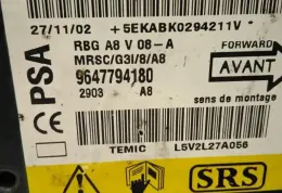 48812 блок управления AirBag (SRS) Citroen C3 2002
