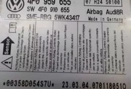 4F0910655G00F блок управления AirBag (SRS) Audi A6 S6 C6 4F 2004