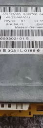 6933021015 блок управления AirBag (SRS) BMW 7 E65 E66 2003