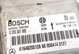 0285001882 блок управління airbag (srs) Mercedes-Benz ML W164 2005
