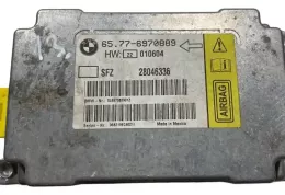 6577970889 блок управління airbag (srs) BMW 7 E65 E66 2006