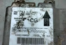CGS0103952X блок управления AirBag (SRS) Opel Vectra C 2008