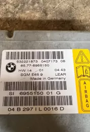 532221873 блок управления AirBag (SRS) BMW 7 E65 E66 2003