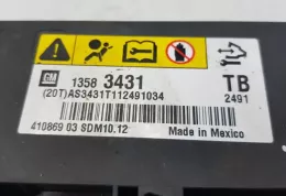 GM13583431 блок управління airbag (srs) Opel Insignia A 2014