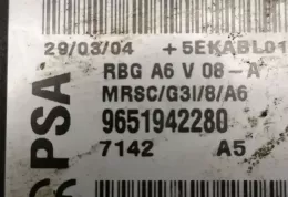 5EKABL0121371V блок управління airbag (srs) Citroen C3 2004