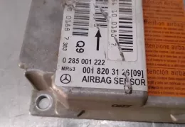 00285001222 блок управління airbag (srs) Mercedes-Benz A W168 1997