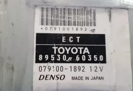 8953060530 блок управління airbag (srs) Toyota Prius (XW20) 2007