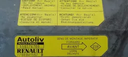 7700841592B блок управління airbag (srs) Renault Twingo I 2001