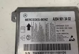 A2049013402 блок управління airbag (srs) Mercedes-Benz C W204 2011