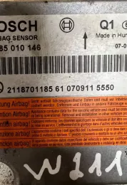 0709115550 блок управління airbag (srs) Mercedes-Benz E W211 2003