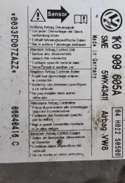 06040416C блок управления AirBag (SRS) Volkswagen Golf V 2004