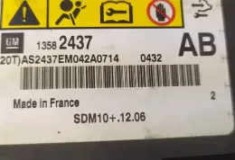 AS2437EM042A0714 блок управління airbag (srs) Opel Astra J 2011