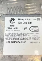 39010207B блок управління airbag (srs) Volkswagen PASSAT B5 1999