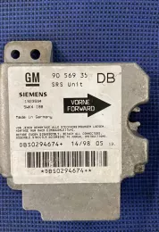 9056935 блок управління airbag (srs) Opel Zafira A 2001