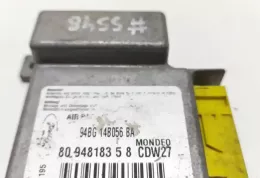 8094818358 блок управления AirBag (SRS) Ford Mondeo MK I 1995