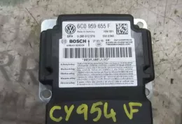 6C0959655F723 блок управління airbag (srs) Skoda Fabia Mk3 (NJ) 2015