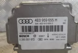 4F0910655D блок управления AirBag (SRS) Audi A8 S8 D3 4E 2006