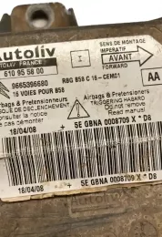 608929500B блок управління airbag (srs) Citroen C4 I Picasso 2007