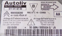 9665558280 блок управления AirBag (SRS) Citroen C5 2008