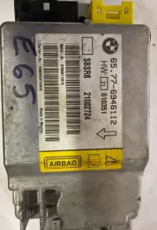 76946112 блок управления AirBag (SRS) BMW 7 E65 E66 2009
