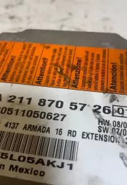 500511050627 блок управления AirBag (SRS) Mercedes-Benz E W211 2004