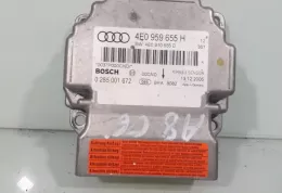 4E0958655H блок управління airbag (srs) Audi A8 S8 D3 4E 2006