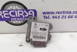 092937BC блок управління airbag (srs) Opel Astra G 1999