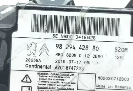 H026S0712D03 блок управління airbag (srs) Citroen C3 2019