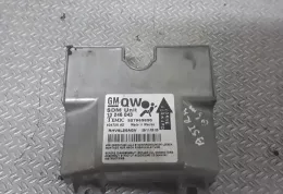 13246043 блок управления AirBag (SRS) Opel Astra H 2004