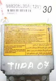 98820EL30A блок управління airbag (srs) Nissan Tiida C11 2007