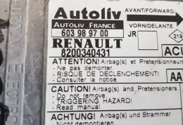 8200340341 блок управління airbag (srs) Renault Scenic I 2001