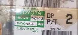 2310002470 блок управления AirBag (SRS) Toyota Yaris 2002